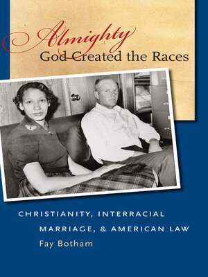 cover image of Almighty God Created the Races